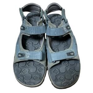 Columbia Womens Sz 8 Interchange Sandals Adjustable Straps BL4044-915 Gray
